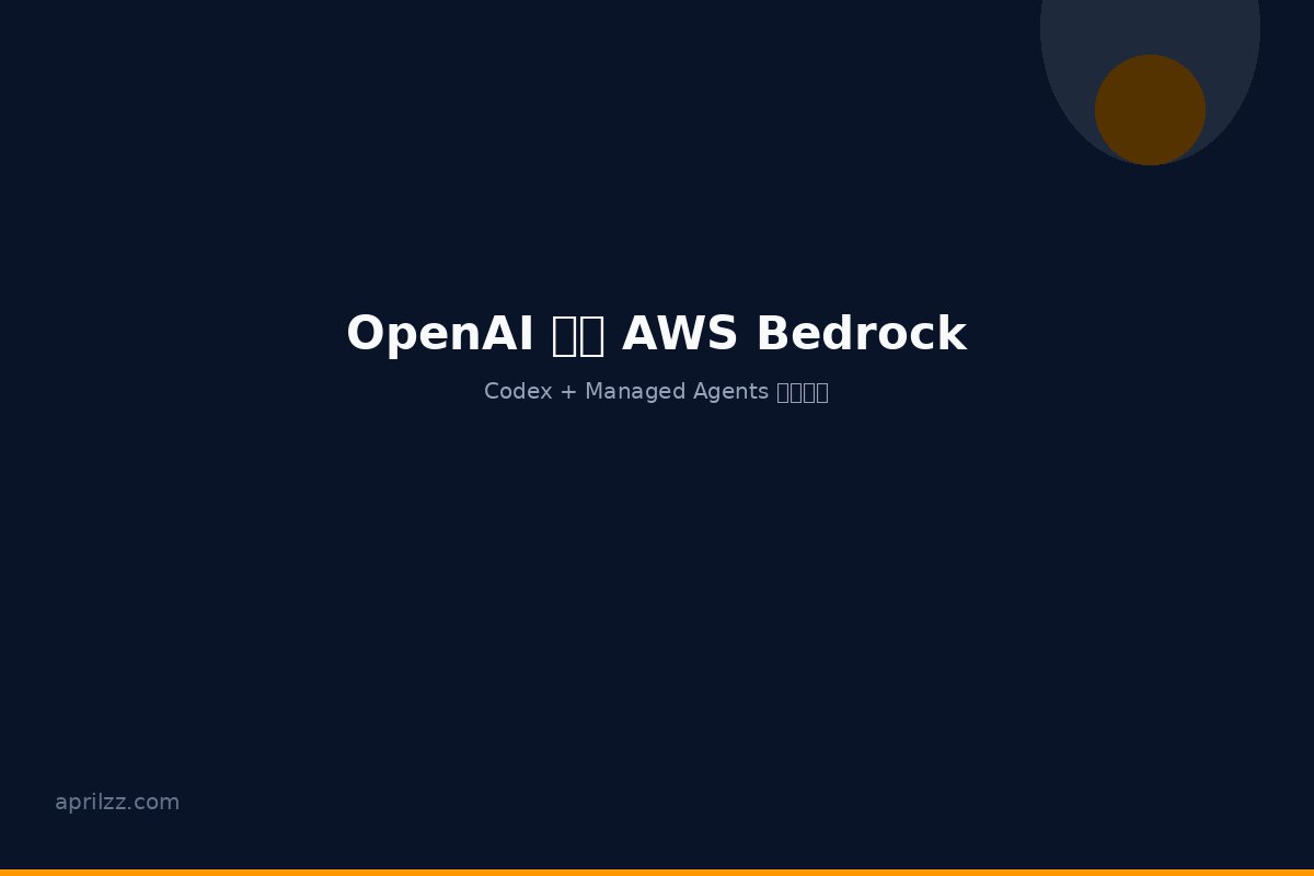 OpenAI 登陆 AWS Bedrock：Codex 和 Managed Agents 全面上线