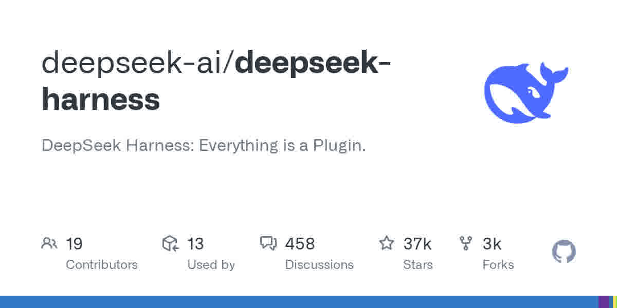 DeepSeek Harness 开发者预览:把 Agent 的每个零件都变成可替换的插件