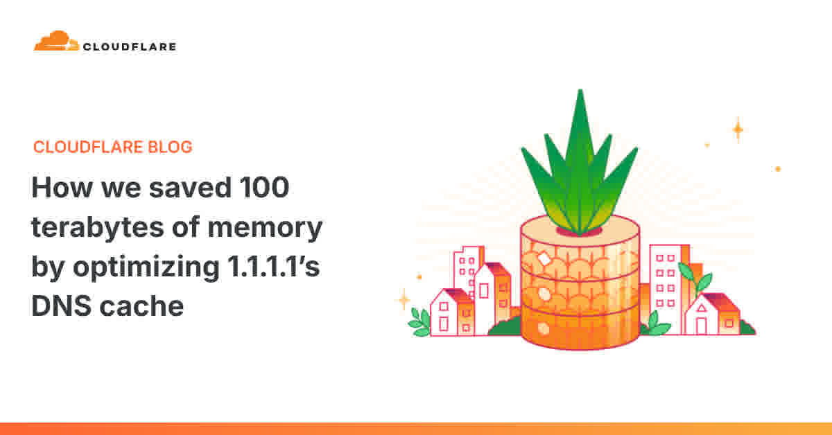 从 2500 亿条缓存里抠出 100TB 内存:Cloudflare 的五个内存优化手法,每个都能直接抄